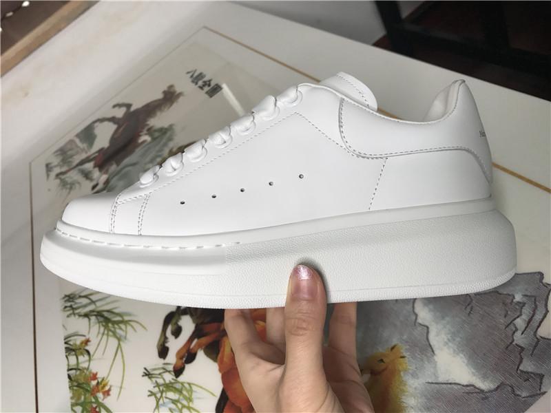 PK GOD ALXNDER MC MCQUEEN Paris white leather heel best version ready to ship